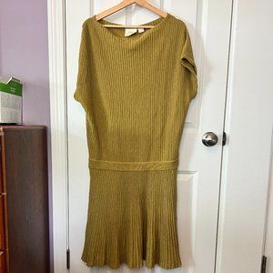 Marigold Yellow Maeve Sweater Dress - Size XL
